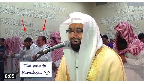بكاء وانهيار المصلين 😭 عندما قرأ الشيخ ناصرالقطامي وجائت سكره الموت بالحق سوره ق تلاوه في قمه الخشوع
