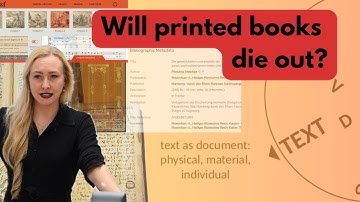 The future of printed books and digital editions (by Sarah Lang)