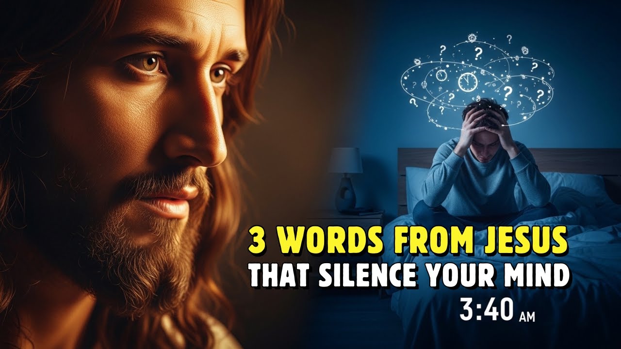 Решение Иисуса из трех слов для борьбы с чрезмерным обдумыванием, о котором вам не расскажут псих...