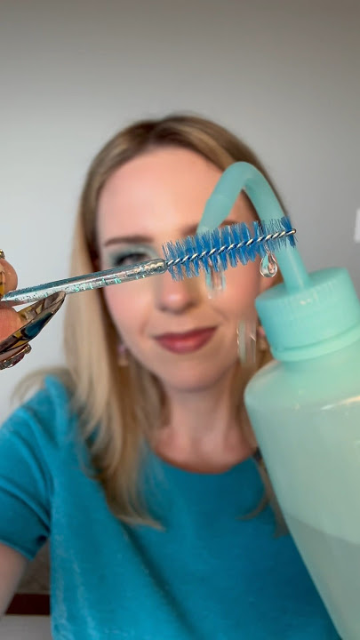 doing your makeup with water - part 2 💧 #asmr