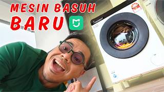 1st time pakai Front Load Washer - Mijia Front Load washer 9KG [RM1299]