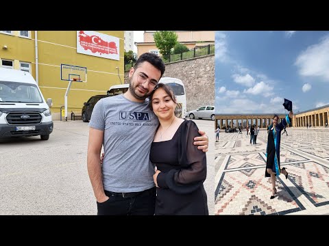 MEZUNİYET GÜNÜM  ( vlog ) KARIŞIK DUYGULAR AĞLADIM , MUTLU OLDUM