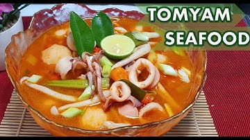 RESEP TOMYAM SEAFOOD - SEDERHANA ENAK & SEGAR BANGET LUAR BIASAA...
