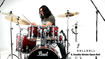 Pearl Drum Rudiments - Double Stroke Open Roll