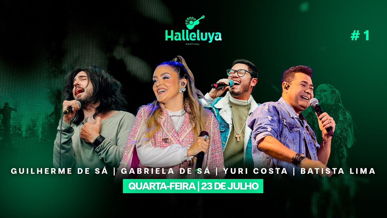 HALLELUYA 2025 AO VIVO | QUARTA-FEIRA 23.07.2025
