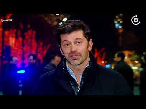 რუსთაველის გამზირზე საახალწლო განათებები დამონტაჟდა