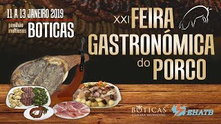 Spot Feira Gastronómica Do Porco | 2019 | Boticas