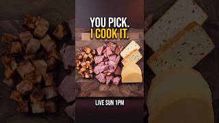 Pork Belly, Double-Smoked Ham, or Two Cheeses — You Decide What I Cook