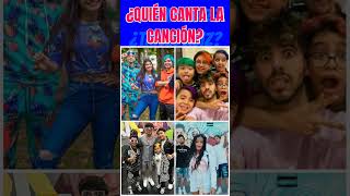 ¿Adivina que Youtuber canta la canción? | Kevin AMF, Roytwins, Picus, Yolo, Karla Bustillos #shorts