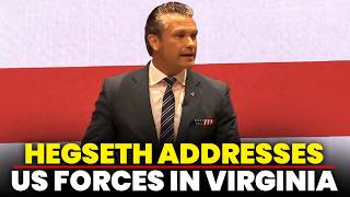 LIVE: Defense Secretary Pete Hegseth Delivers State of the Force Address At Quantico, Virginia | USA