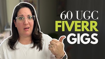 I audited 60+ UGC Fiverr gigs | Here