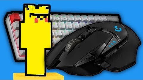 410 FPS Sweaty Keyboard and Mouse Sounds ASMR | Cubecraft Bridge