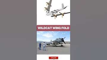 Wildcat Wing Fold - Mechanical 3D Cad Design & Mechanical Animation ✅ #cad #mechanical #aircraft