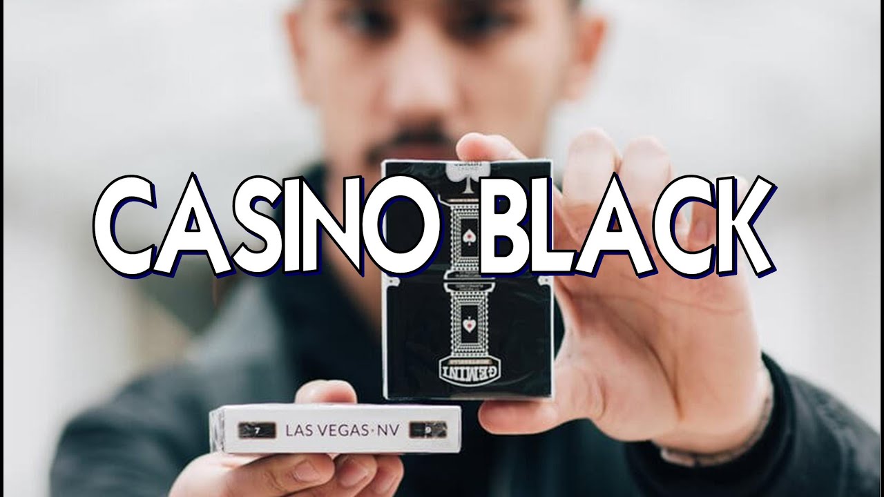 Deck Review Gemini Casino Black Playing Cards YouTube