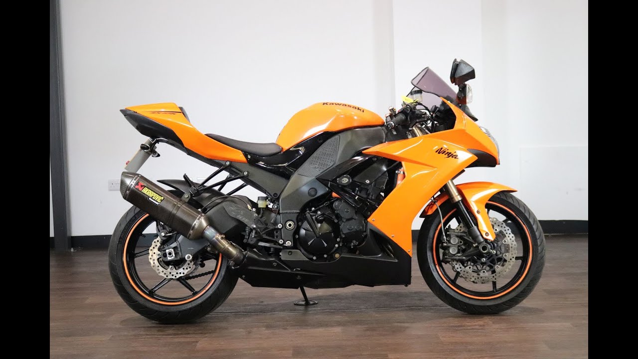 2008 KAWASAKI ZX-10R E8F - WALK AROUND TOUR & START UP - YouTube