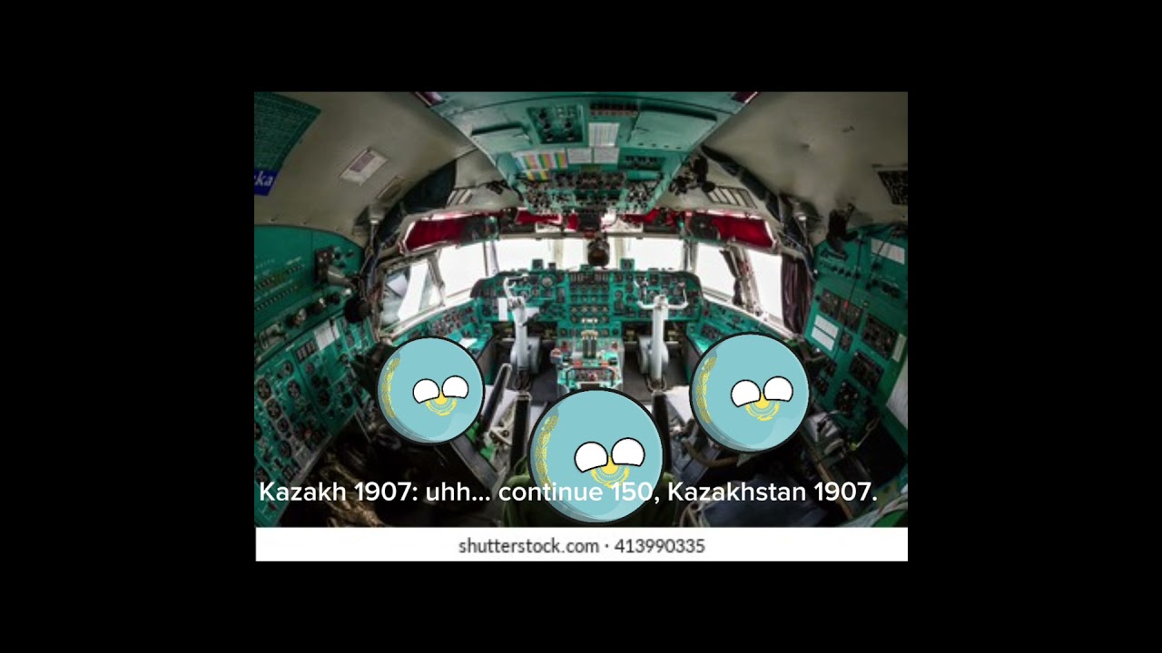 Charkhi Dadri Mid-Air collision but with countryballs. CVR credit to 
