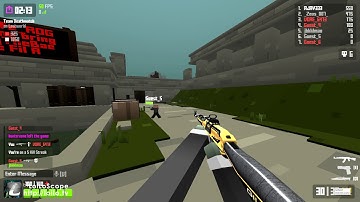 Playing krunker.io for the first time.