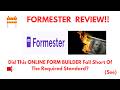 Formester Review- What is my next advice after seeing this ONLINE FORM BUILDING tool?(Do not Use Yet