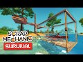 Building a Tree House Piston Boat Dock! - Scrap Mechanic Survival Mode