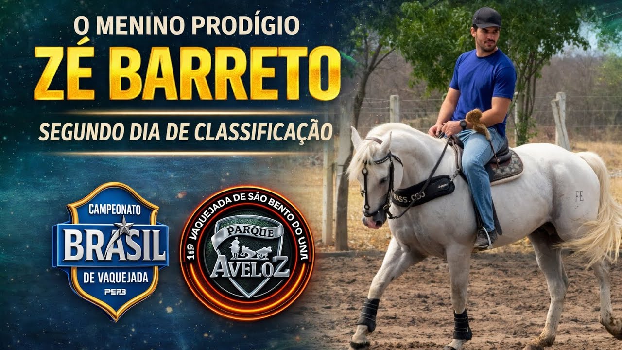 ZÉ BARRETO CRAVA 1ª SENHA E NÃO TEM ÊXITO NA 2ª NO 2º DIA DE CLASSIFICAÇÃO | VAQUEJADA AO VIVO
