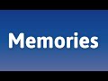 Maroon 5 - Memories (Lyrics)