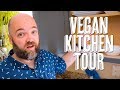 NEW Vegan Kitchen, Pantry and Office Tour + Mason Jar Storage System