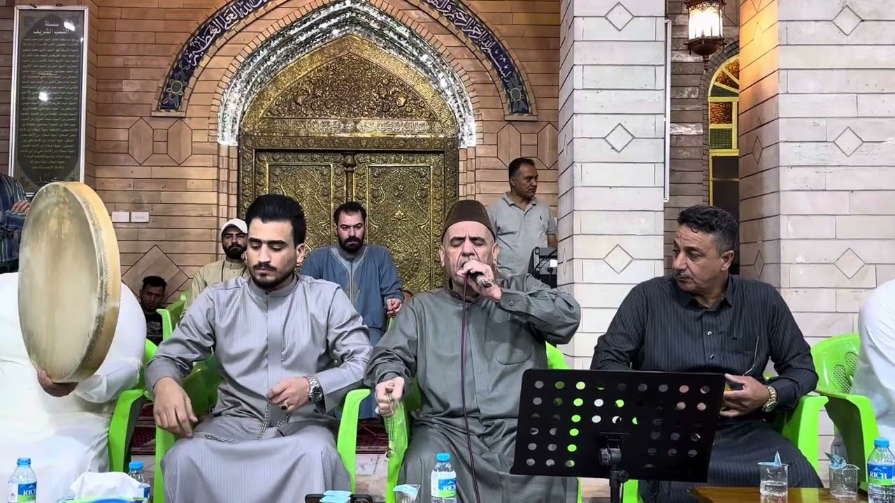 قصيدة ياذا المكية مدح محمد عزيز عليه || خليفة مجيد المداح والقارئ فاضل كامل || بغداد