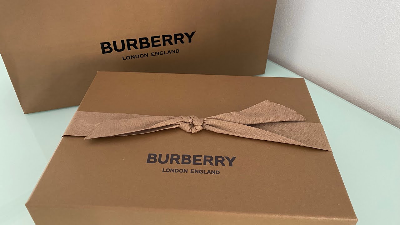 Burberry Bag Unboxing - YouTube