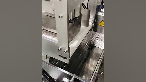 Drinking straw arranging lifting feeding counting multiple straws flow wrap packing machine part 1