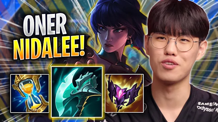ONER IS A GOD WITH NIDALEE! - T1 Oner Plays Nidalee JUNGLE vs Kha'zix! | Season 2023