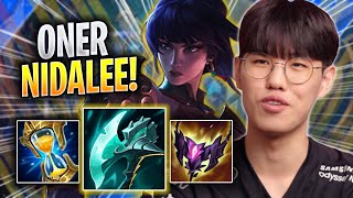 ONER IS A GOD WITH NIDALEE - T1 Oner Plays Nidalee JUNGLE vs Khazix | Season 2023