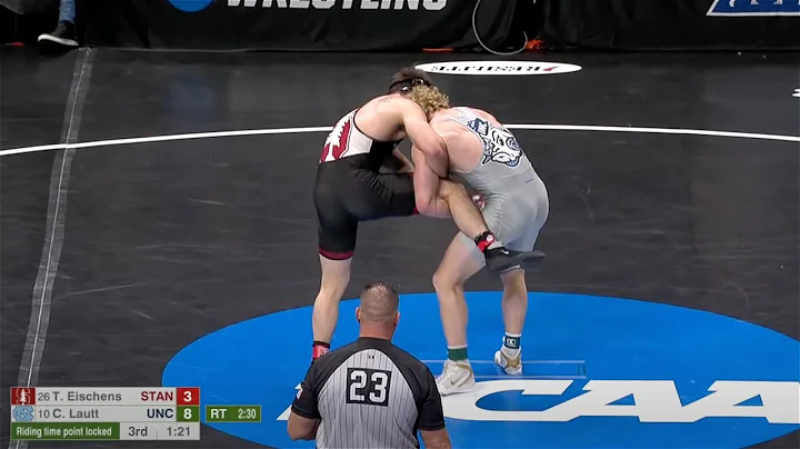 174lbs Clay Lautt (North Carolina) vs Tyler Eische...
