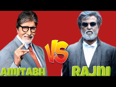 Amitabh Bachchan Vs Rajnikanth Full ComparisonAmithabbachchan Rajnikanth Comparison Movies
