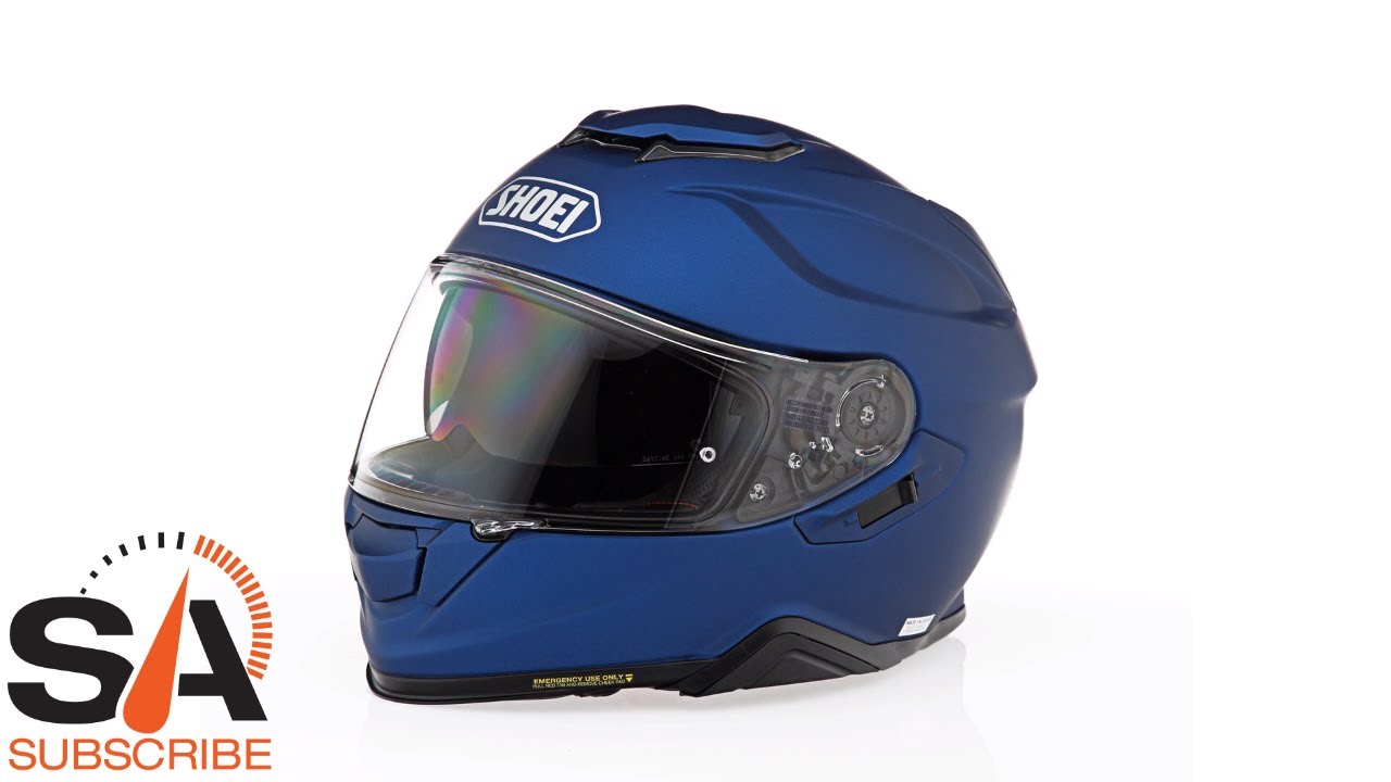Shoei GT-AIR II Solid Matte Blue Helmet 