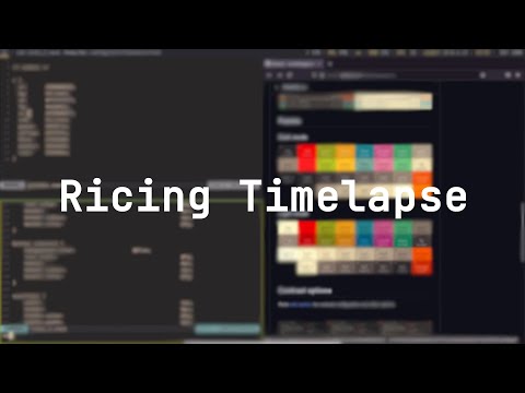 Arch Linux Ricing