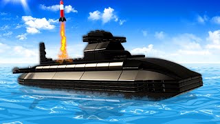 I Built a LEGO SUBMARINE to Destroy Boats! (Lego 2K Drive)