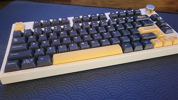 Epomaker TH80 Mods / PE Foam / KTT Grapefruit / Super Creamy Keyboard Typing Test