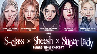 𖤐⭒๋࣭ ⭑Award show concept | Your Group Group ꒰꒰  ❛ ❏ S-class × Sheesh × Super Lady