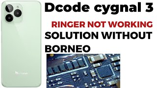 Cygnal 3 Lite ringer not working solution / Dcode ringer not working solution