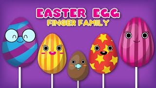 The Finger Family Easter Egg Cake Pop Family Nursery Rhyme By Luke And Mary