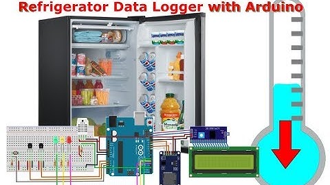 Refrigerator Temperature Data Logging with Arduino