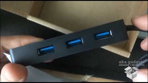 UGREEN USB 3.0 Hub With Memory Card Reader Unboxing