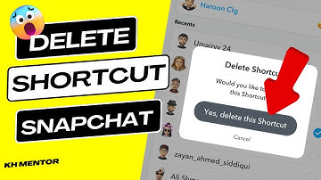 How to Delete Shortcuts in Snapchat Android/iPhone || How to Delete Snapchat Shortcuts 2023