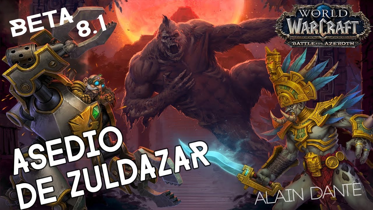 Asedio de Zuldazar parche 8.1 BFA (English Audio)