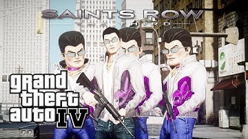 GRAND THEFT AUTO IV: JOHNNY GAT BIG HEAD MASKS (Saints Row The Third)
