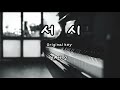 신성우 - 서시 (D Key_Original Key) (Piano Inst)