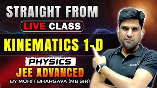 Kinematics 1D Explained by MB Sir | Motion in One Dimension | JEE Physics | AcadXL
