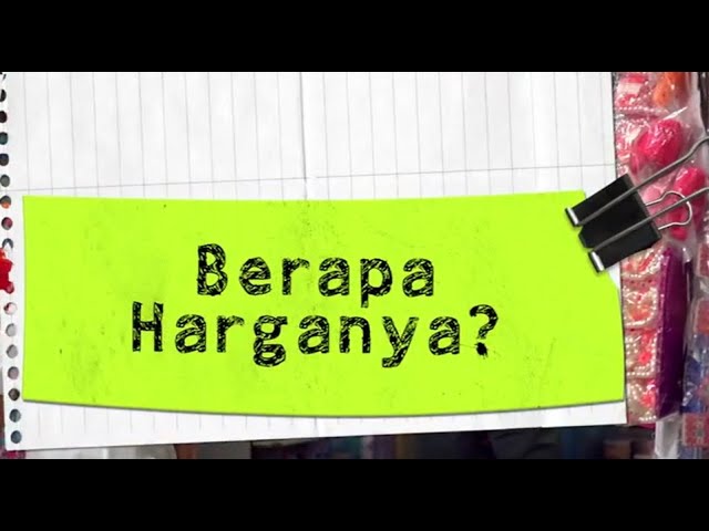 Thumbnail for 12. Lisan 2B: Berapa harganya