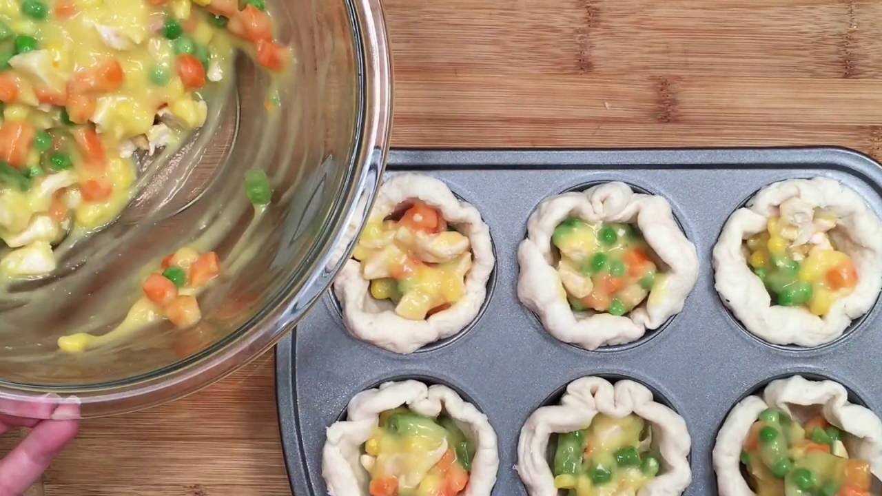 Muffin Tin Chicken Pot Pies