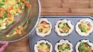Muffin Tin Chicken Pot Pies